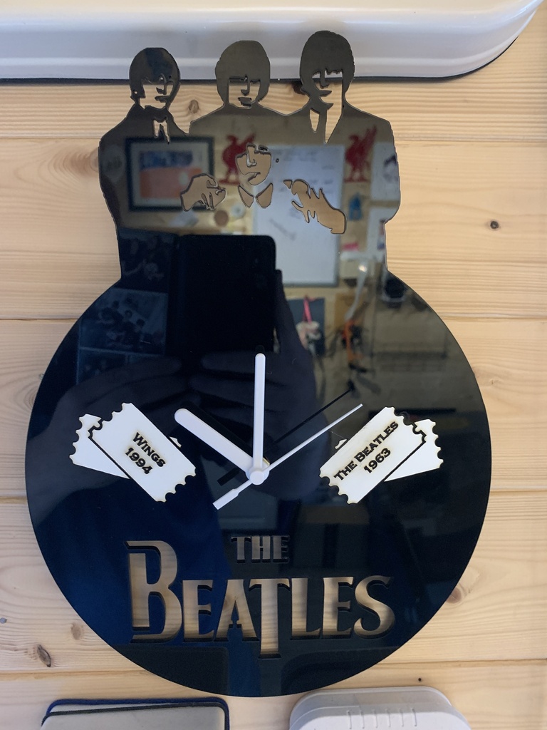 Laser Cut Clock