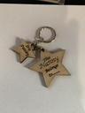 Wooden keyring
