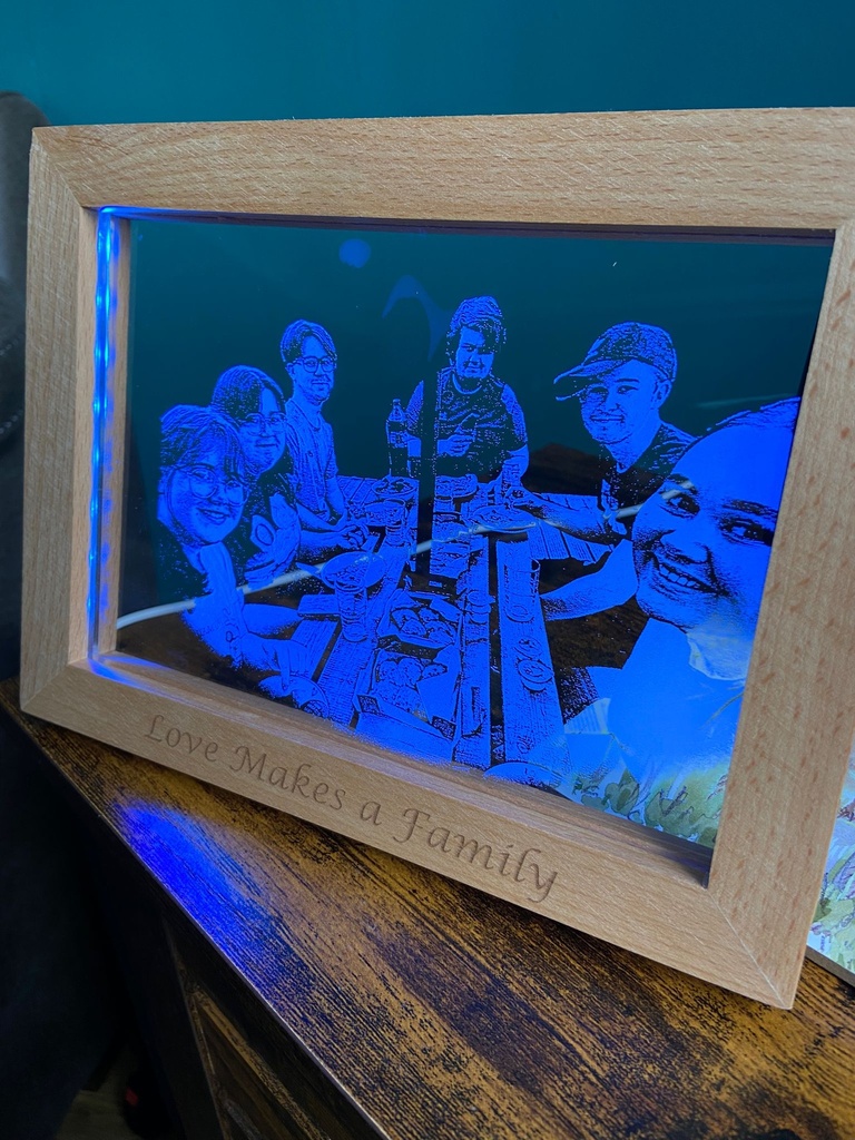 LED Acrylic picture frame