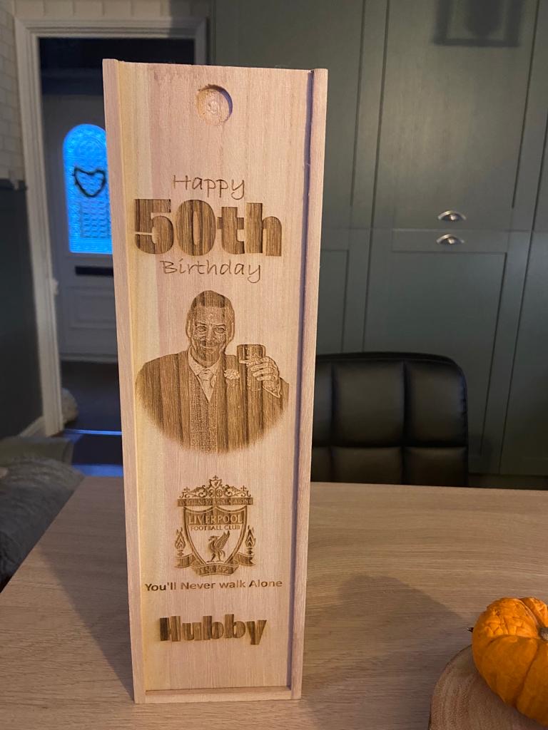 Wooden Bottle Box