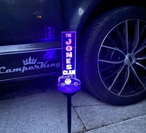 Solar Campervan/Camping pitch light